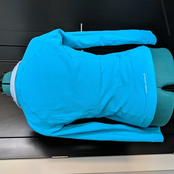 **Under Armour** Teal Light Weight Armour Fleece Small 1/4 Zip - Picture 6 of 6